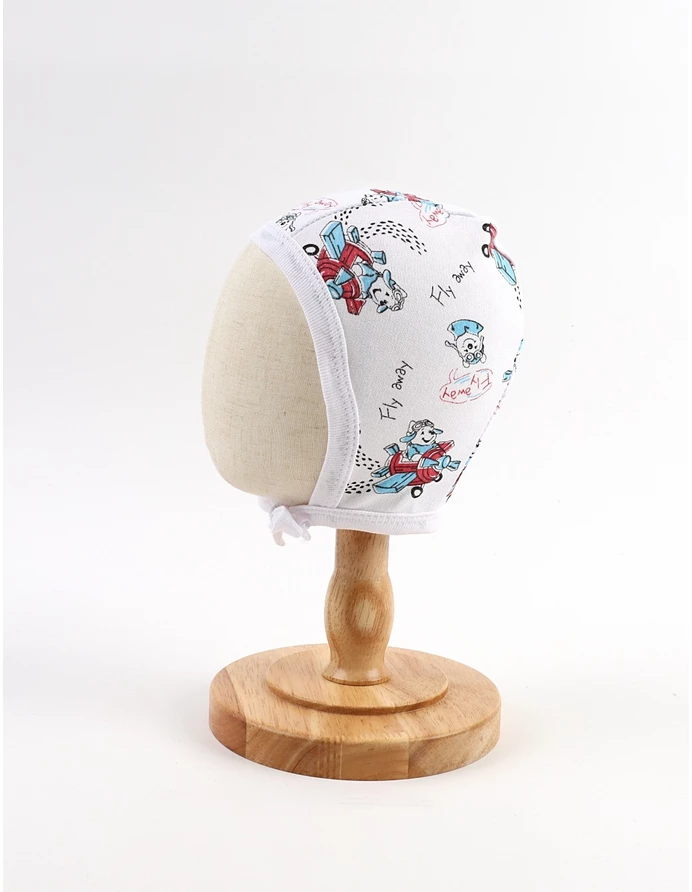 Caciulita stil TICHIE imprimeuri Fly, albastru picture - 2