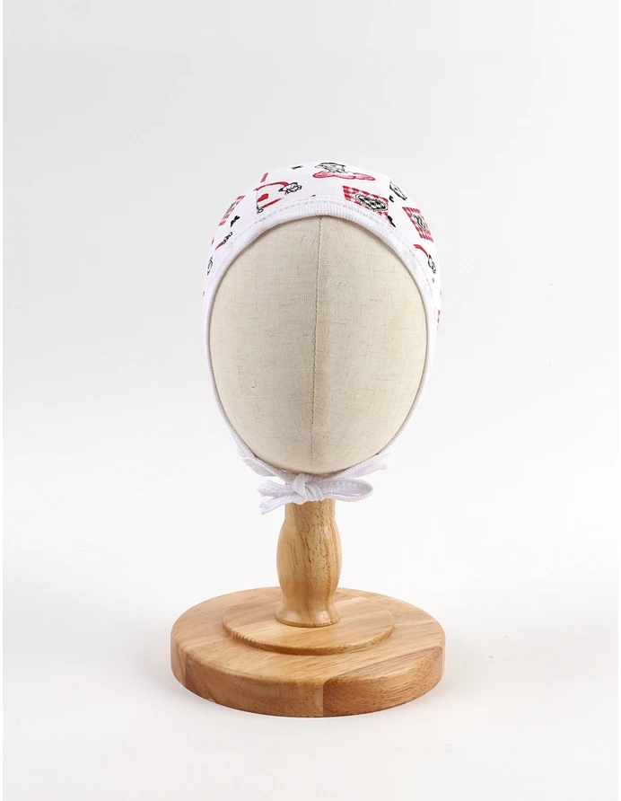 Caciulita stil TICHIE imprimeuri Hearts, rosu picture - 3