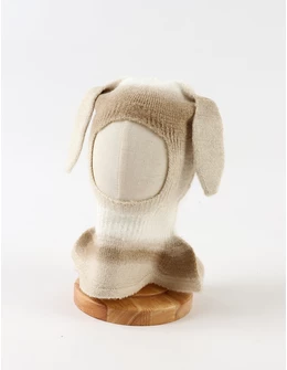 Cagula iepuras colorat crem