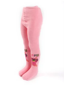 Ciorapi grosi pisica roz-ciclam