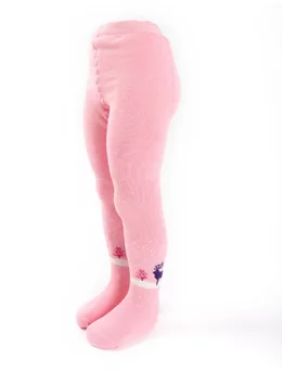 Ciorapi grosi ren model roz 80 (9-12 luni)