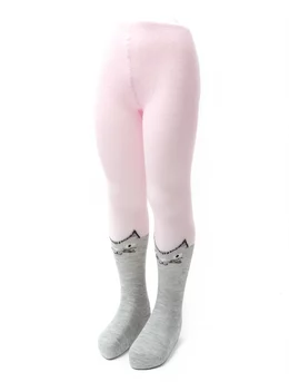 Ciorapi little cat gri-roz 1