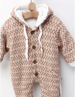 Combinezon croset si cocolino, Urechiuse, bej