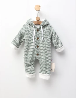 Combinezon croset si cocolino, Urechiuse, verde