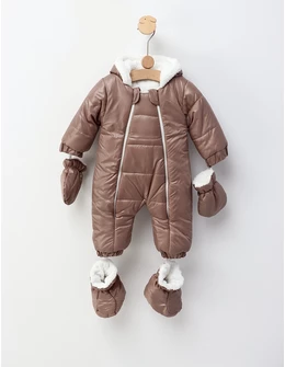 Combinezon de fas bebe, maro