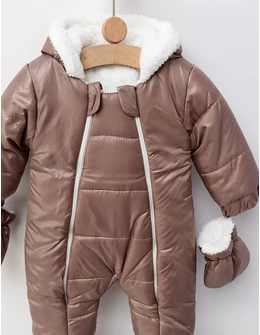 Combinezon de fas bebe, maro