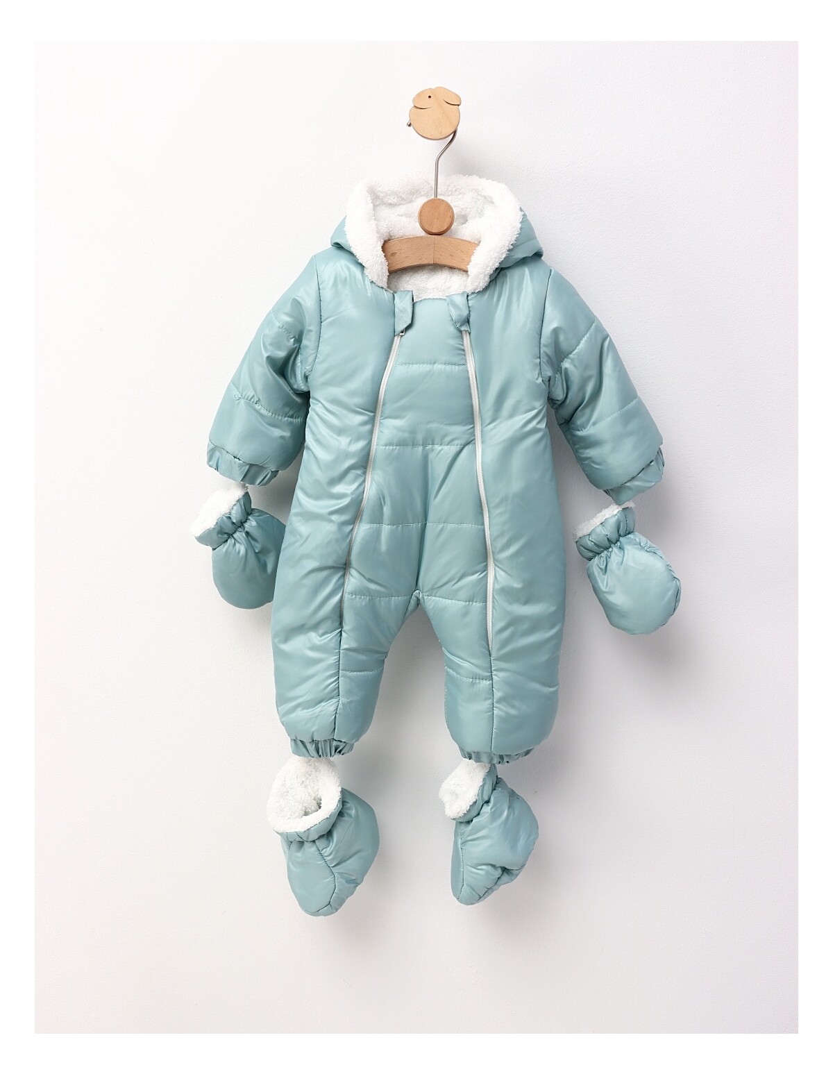 Combinezon de fas bebe, verde