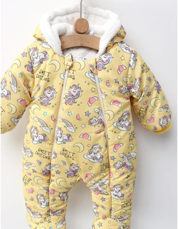 Combinezon Sweet Dreams Unicorn, galben