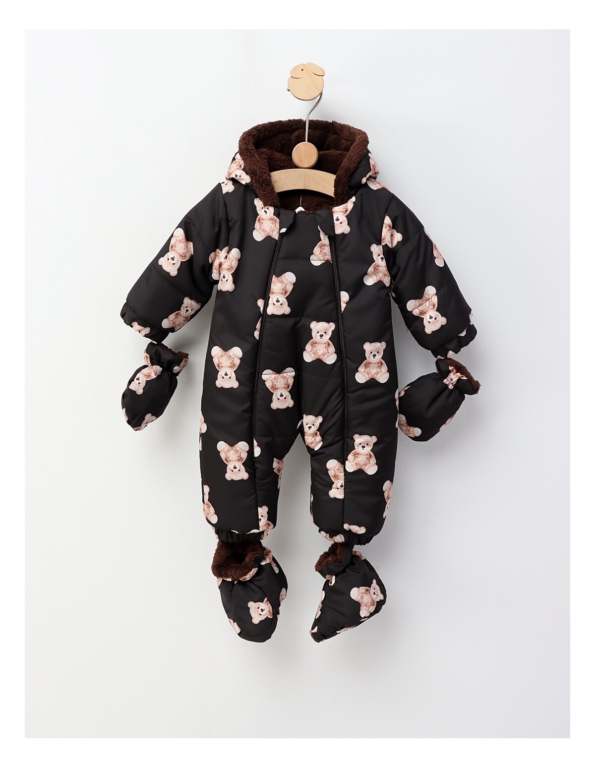 Combinezon Teddy Bear, model negru