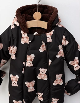 Combinezon Teddy Bear, model negru