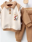 Compleu Baseball Snoopy, cu bej picture - 2