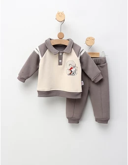 Compleu Baseball Snoopy, cu gri