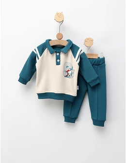 Compleu Baseball Snoopy, cu verde