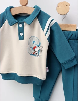 Compleu Baseball Snoopy, cu verde
