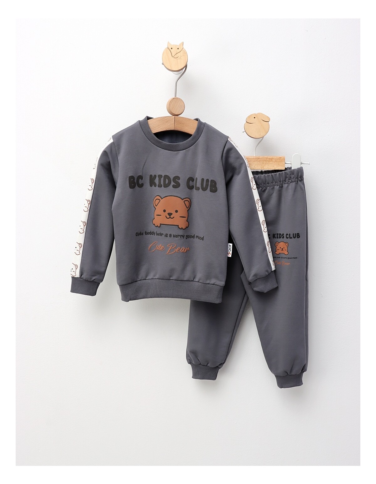 Compleu BC Kids Club, model gri