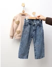 Compleu Bluza+Blug, For Hearts, crem picture - 3