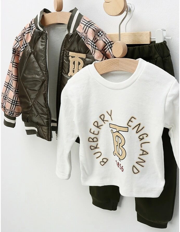 Compleu Burberry England, cu verde picture - 3