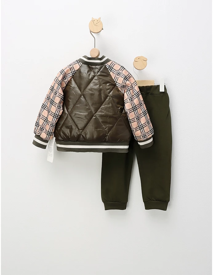 Compleu Burberry England, cu verde picture - 6