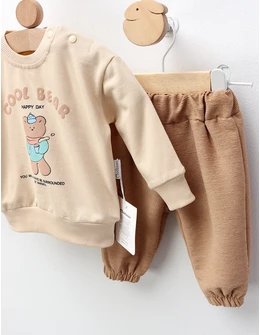 Compleu Cool Bear, cu crem