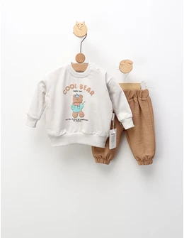 Compleu Cool Bear, cu gri