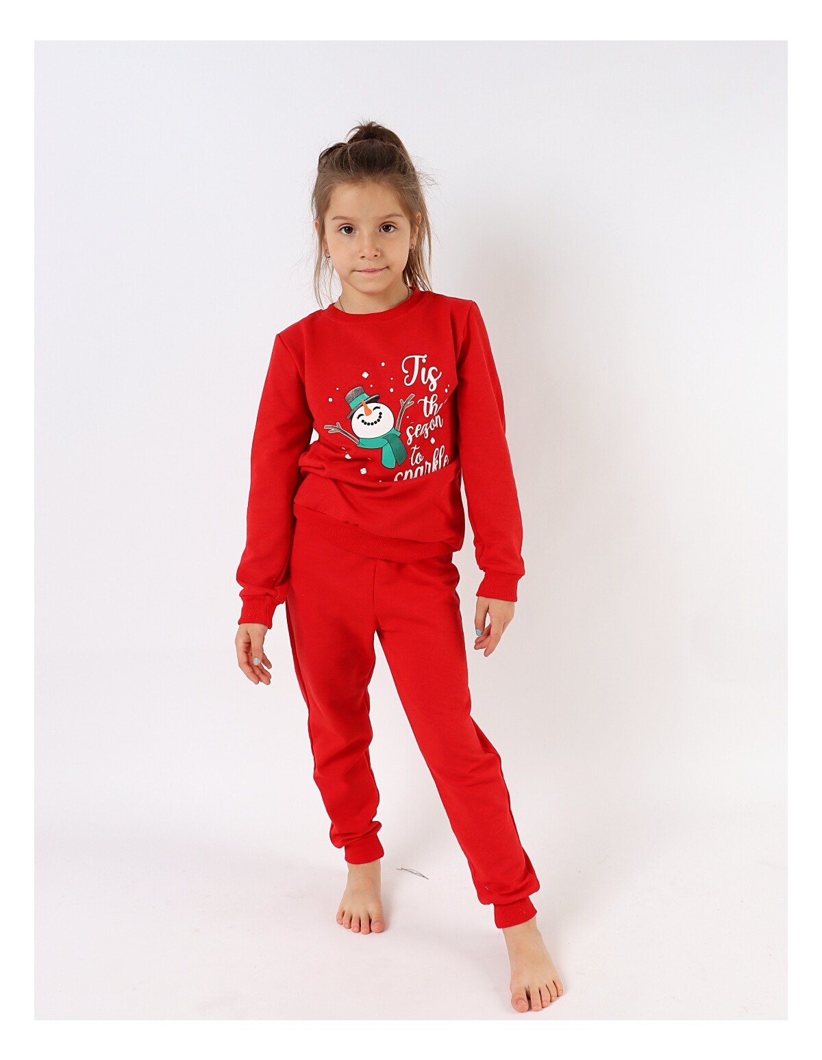 Compleu Craciun, Season To Sparkle, rosu