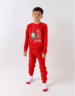 Compleu Craciun, Season To Sparkle, rosu