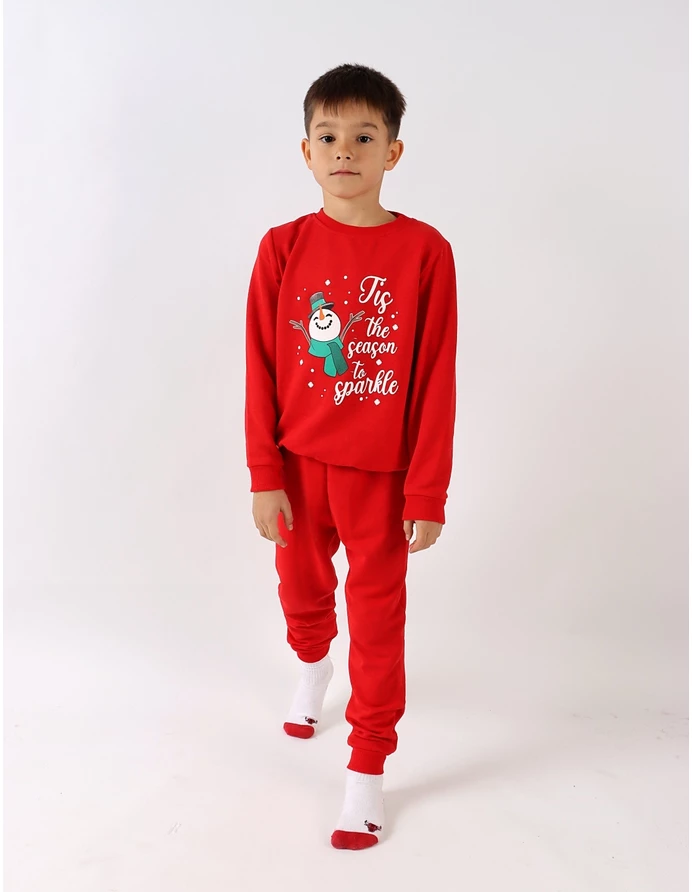 Compleu Craciun, Season To Sparkle, rosu picture - 3