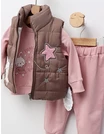 Compleu cu vesta Magic Sweet Rabbit, bej picture - 2