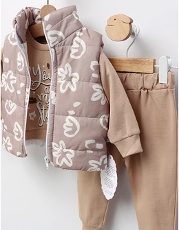 Compleu cu vesta You Are My Star, bej