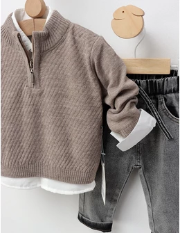 Compleu elegant Oliver, gri