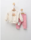 Compleu Felinuta Leopard, crem-roz picture - 1