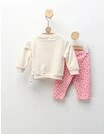 Compleu Felinuta Leopard, crem-roz picture - 4