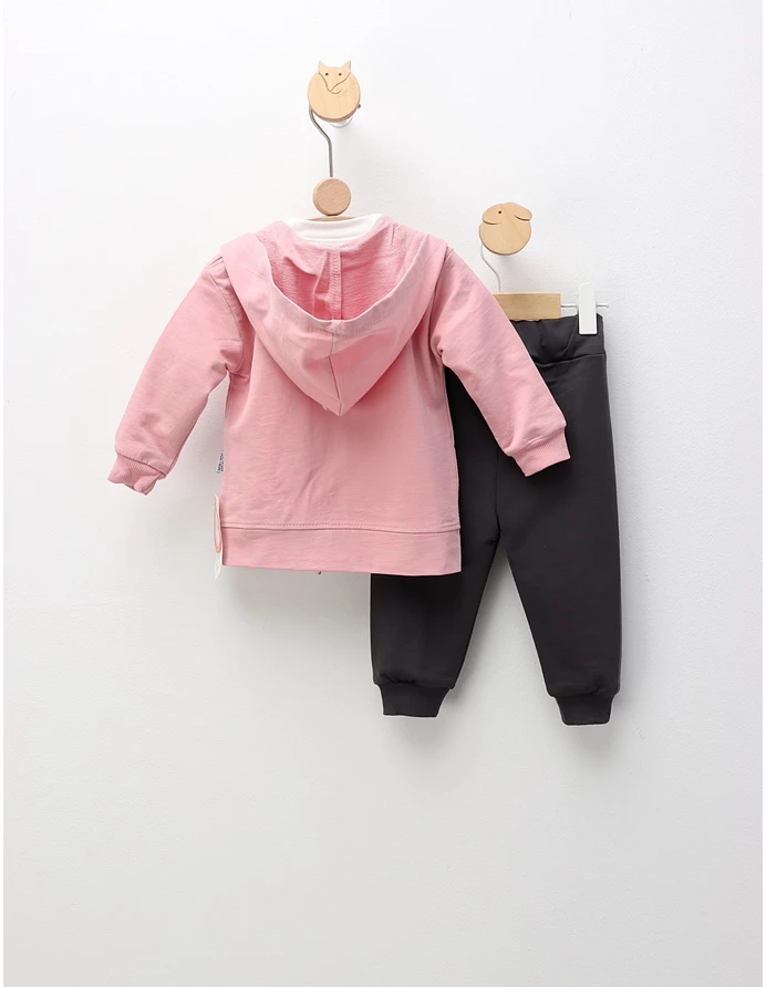 Compleu Fetita Ursulet, model cu roz picture - 6
