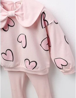 Compleu fetite inimioare Yvona corai