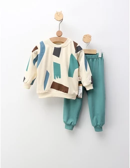 Compleu Geometric Design, verde