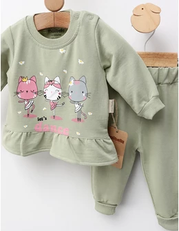 Compleu Let s Dance, verde inchis