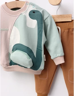 Compleu Little Freeman, cu verde