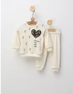 Compleu Love Love, model crem picture - 1