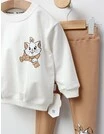 Compleu Marie Cat, bej picture - 3