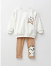 Compleu Marie Cat, bej picture - 1