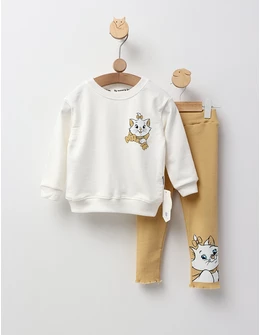 Compleu Marie Cat, crem