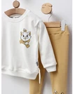 Compleu Marie Cat, crem picture - 3