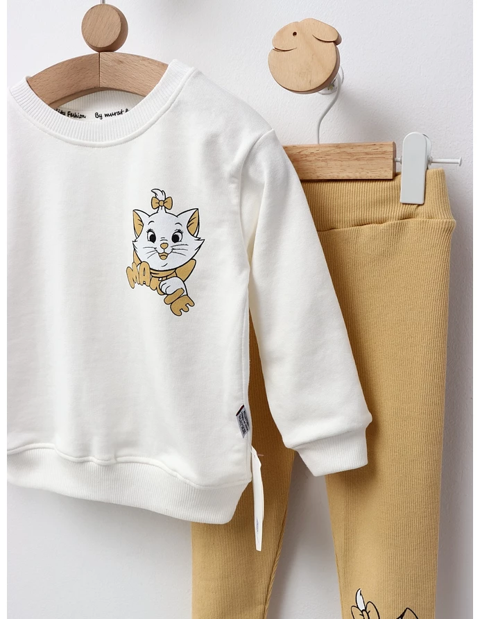 Compleu Marie Cat, crem picture - 3