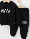 Compleu NASA Space, negru picture - 2