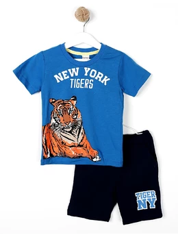 Compleu NEW YORK tigers albastru 98 (24-36 luni)