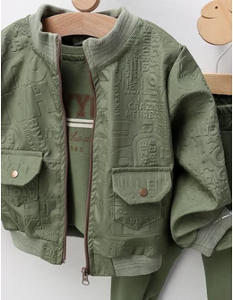 Compleu NY The Dream, model cu verde