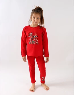 Compleu plusat, Love Christmas, rosu