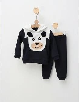 Compleu Poppy Bear, model cu bleumarin