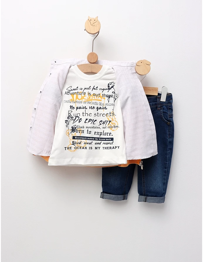 Compleu premium 4 piese, Do Epic, galben picture - 6