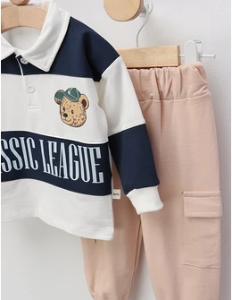 Compleu Premium, Classic League, cu bleumarin